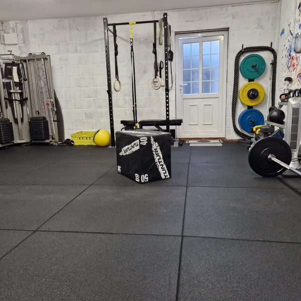 15mm-40mm Easy Clean Premium Rubber Floor Tiles