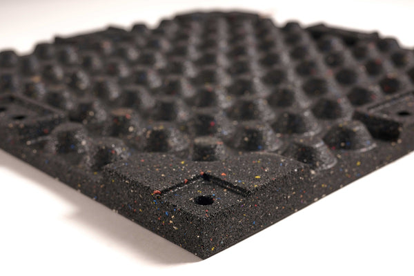 30mm Red Fleck Adhesive Free Interlocking Gym Tile (InstaFloor)