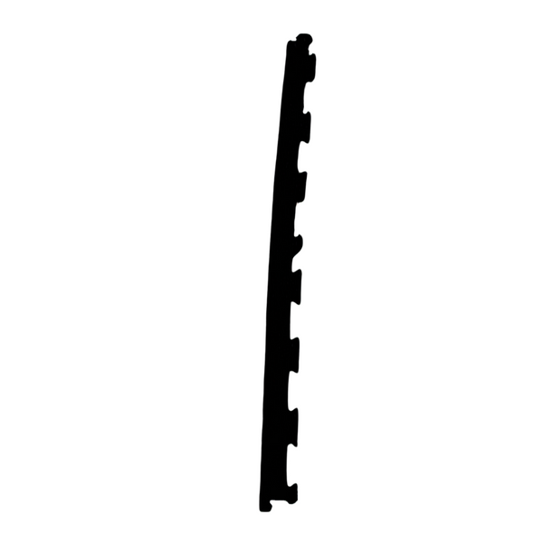 8mm Easy Install Premium Smooth Finish Rubber Floor Edge Strips