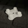 1000*1000*30mm Black with EPDM Fleck Interlocking Tiles