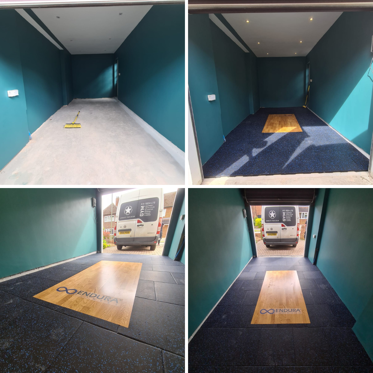 30mm Adhesive Free Interlocking Gym Tile InstaFloor Best Gym Flooring