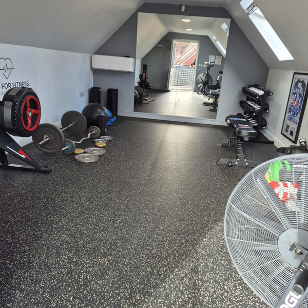 10mm Easy Install Rubber Roll Interlock Tile