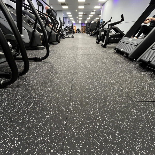 20-30mm EPDM Flecked Interlocking Gym Tiles
