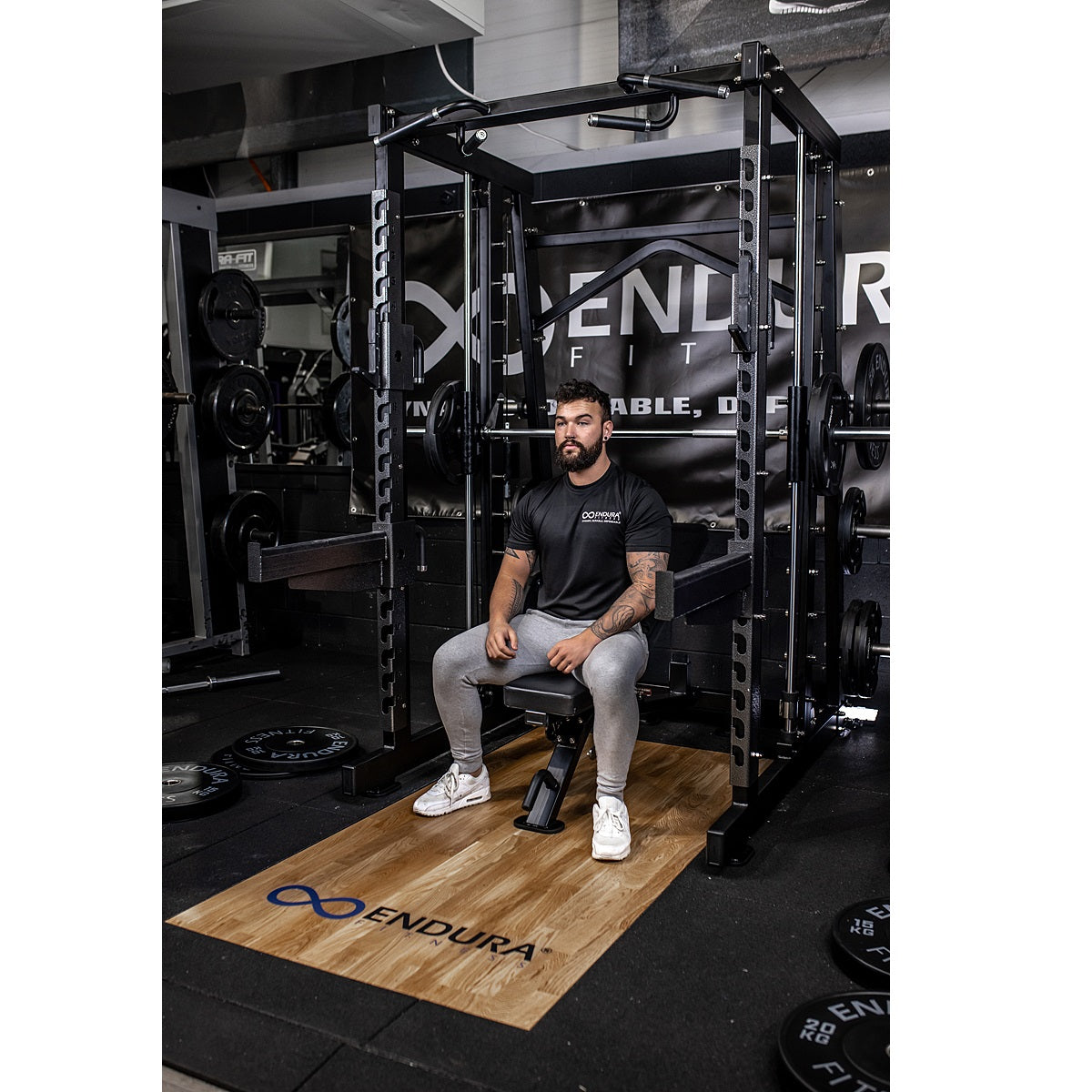 Custom Weightlifting Platform - Heavy Duty Gym Floor UK | Best Gym Flooring