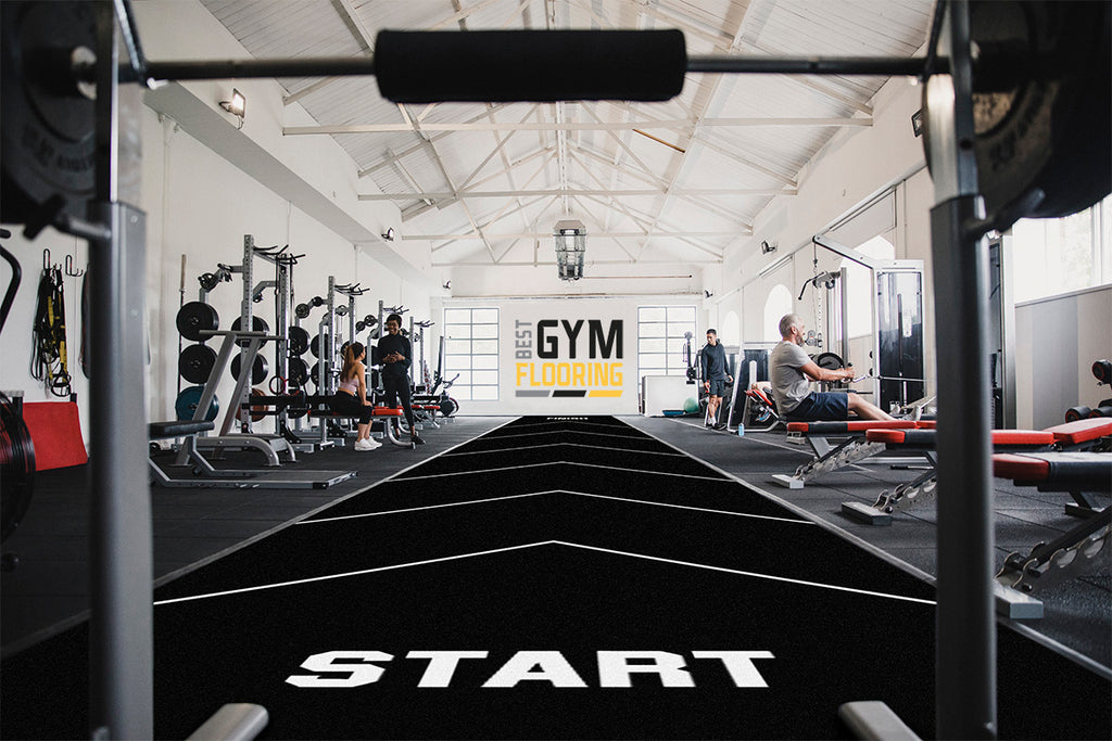 Squadron Sled Prowler & Sprint Track Best Gym Flooring